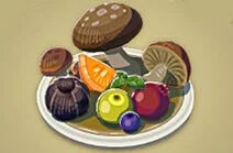 Zelda Tears of the Kingdom - Receta Salteado de frutas y setas