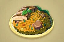 Zelda Tears of the Kingdom - Receta Arroz frito con pollo XL