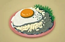 Zelda Tears of the Kingdom - Receta Arroz con huevo frito