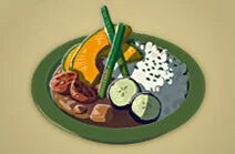 Zelda Tears of the Kingdom - Receta Arroz especiado con verduras