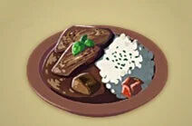 Zelda Tears of the Kingdom - Receta Arroz especiado con carne XL