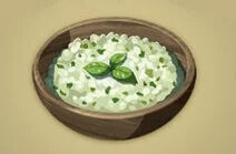 Zelda Tears of the Kingdom - Receta Arroz cremoso con verduras