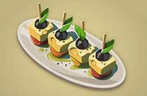 Zelda Tears of the Kingdom - Receta Tomates con queso