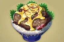 Zelda Tears of the Kingdom - Receta Carne XL con queso