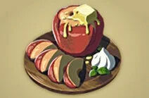 Zelda Tears of the Kingdom - Receta Manzanas a la mantequilla