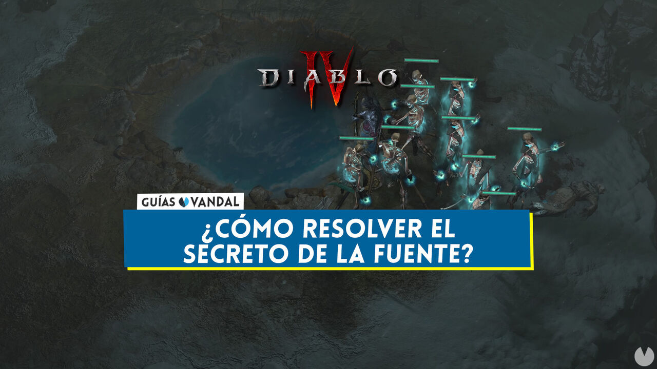 Diablo 4: Cmo resolver el acertijo del secreto de la fuente - Solucin - Diablo 4