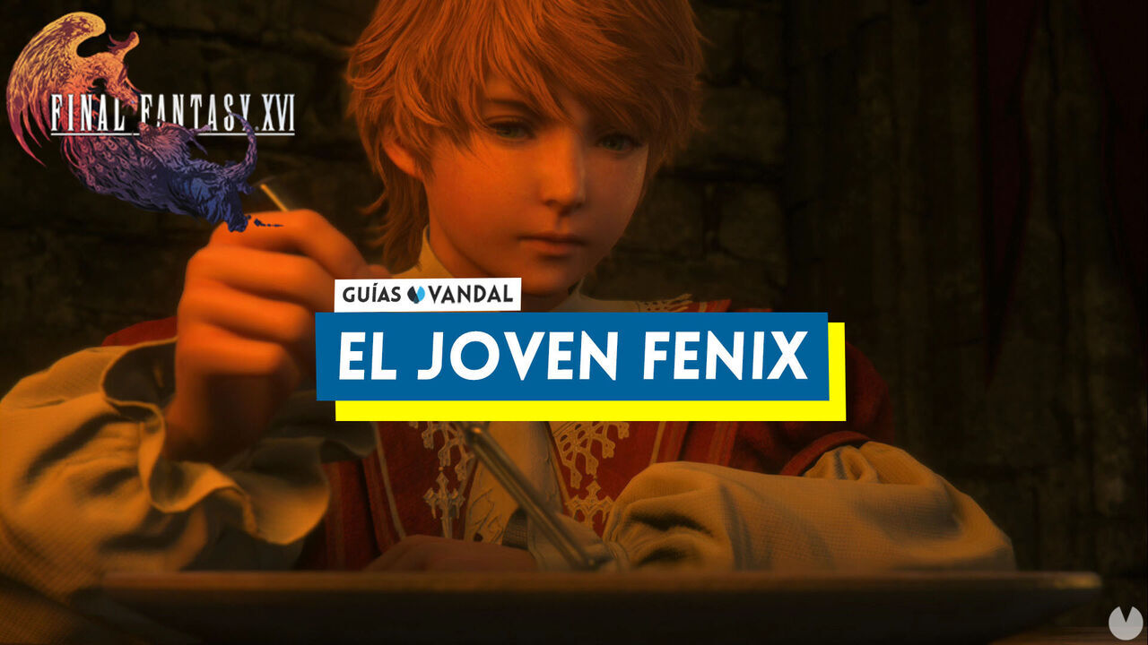 El joven Fnix al 100% en Final Fantasy XVI - Final Fantasy XVI