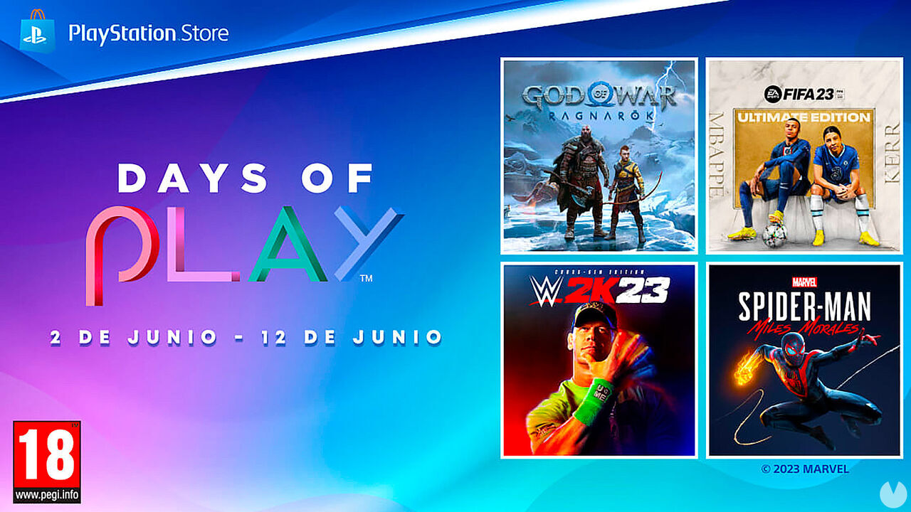 Ya disponibles las ofertas de Days of Play 2023: Videojuegos, PS Plus,  accesorios y más - Vandal