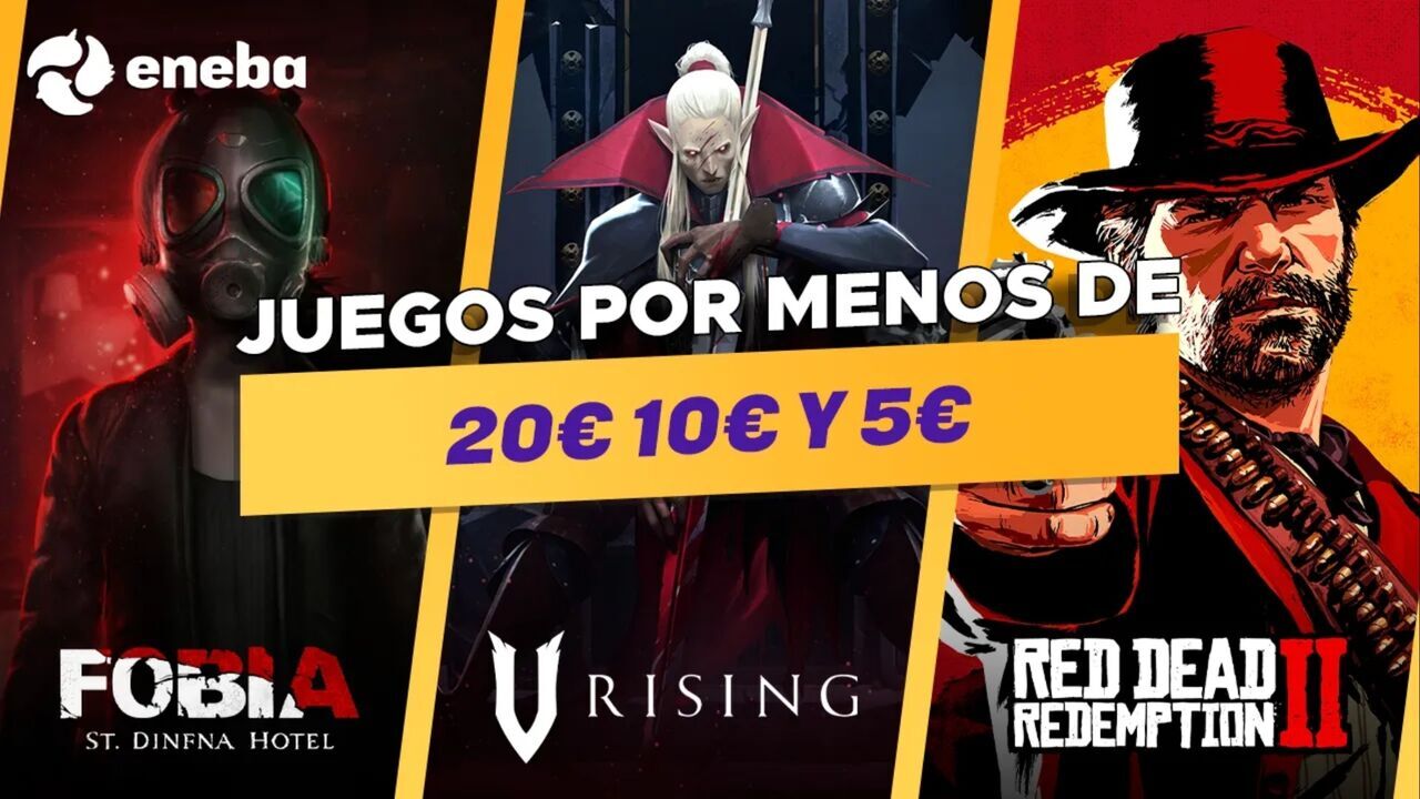 Los juegos más vendidos en Eneba por menos de 20, 10 y 5?. ¿Cuál no has probado aún?. Noticias en tiempo real
