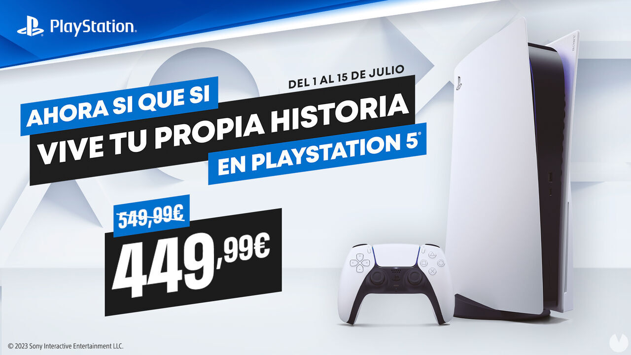 PS5 costará 100 euros menos por tiempo limitado: Ofertas adicionales en accesorios y juegos. Noticias en tiempo real
