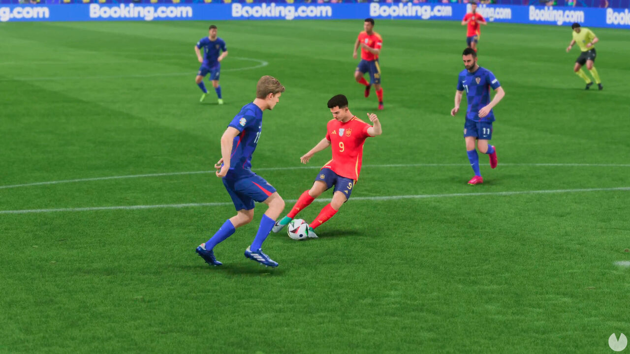 Recreamos en EA Sports FC 24 el partido de España contra Croacia en la EURO 2024 ¿quién ganaría?