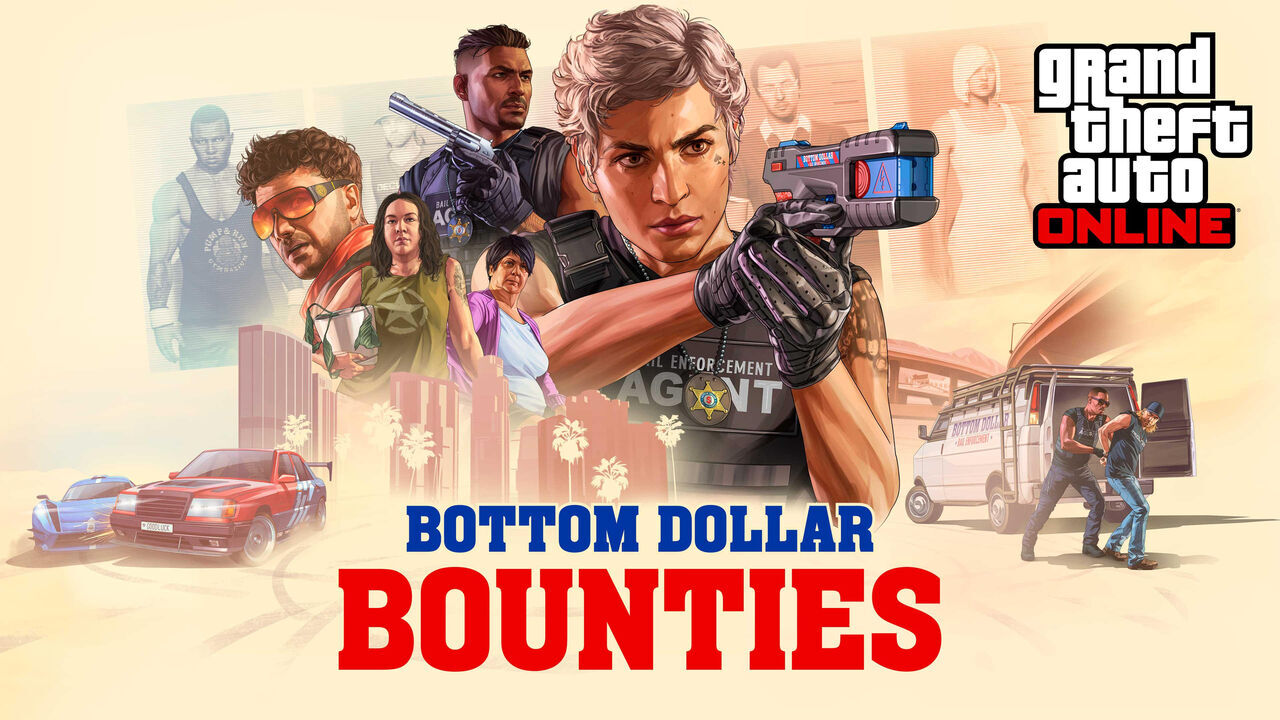 GTA Online: Bottom Dollar Bounties ya tiene fecha y se muestra en un espectacular tráiler