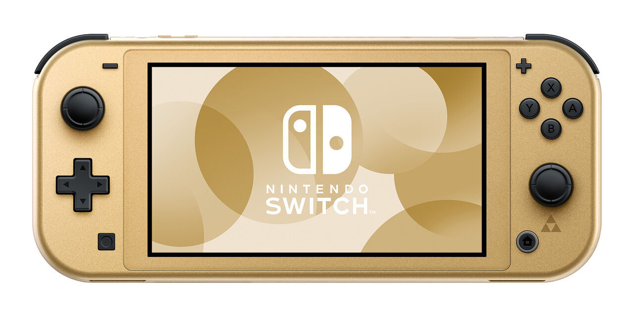 Nintendo Switch Lite edición Hyrule imagen frontal