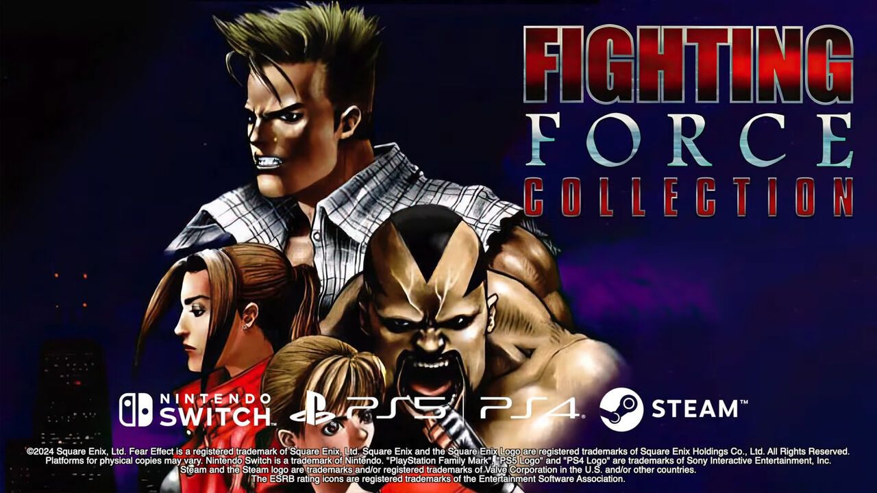 La saga de beat 'em up en 3D Fighting Force regresa en una colección para PlayStation, Switch y PC