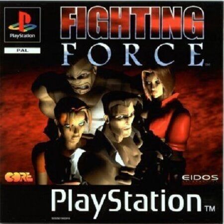 Portada de Fighting Force de PlayStation
