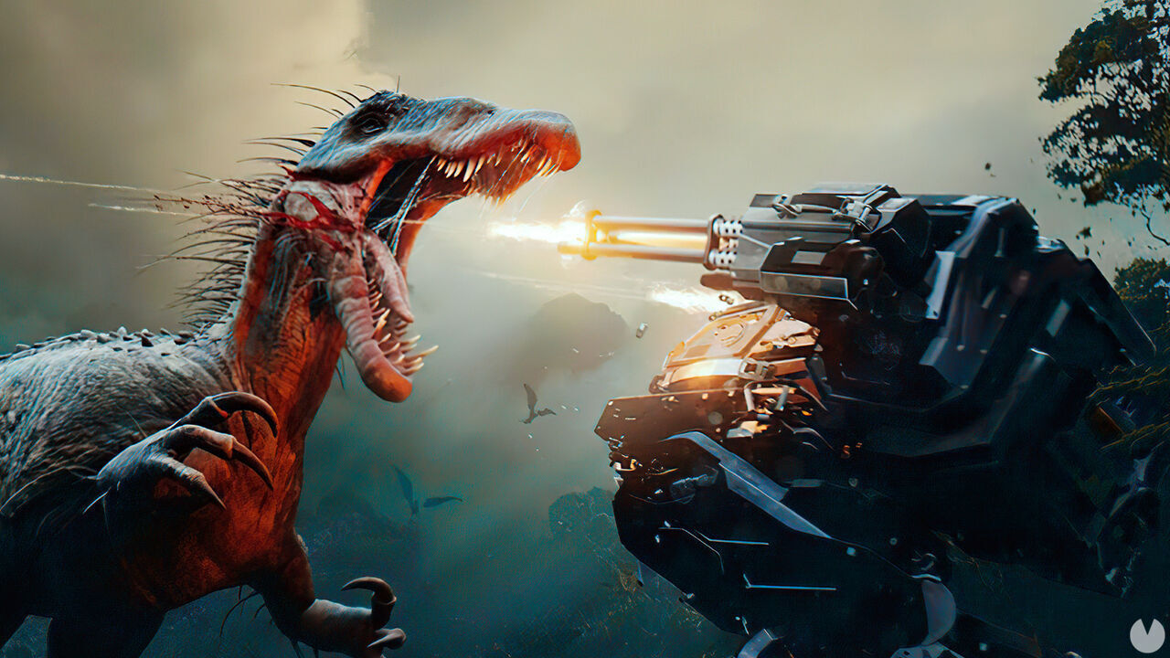 Entre Crysis y Jurassic Park: Este nuevo 'shooter' nos lleva a una isla poblada de dinosaurios
