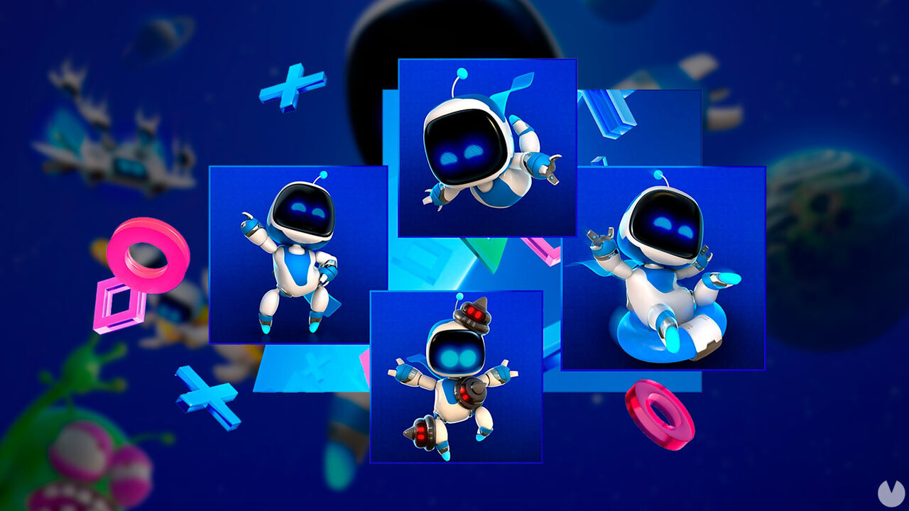 PlayStation regala cuatro nuevos avatares de Astro, que ya puedes conseguir para personalizar tu cuenta
