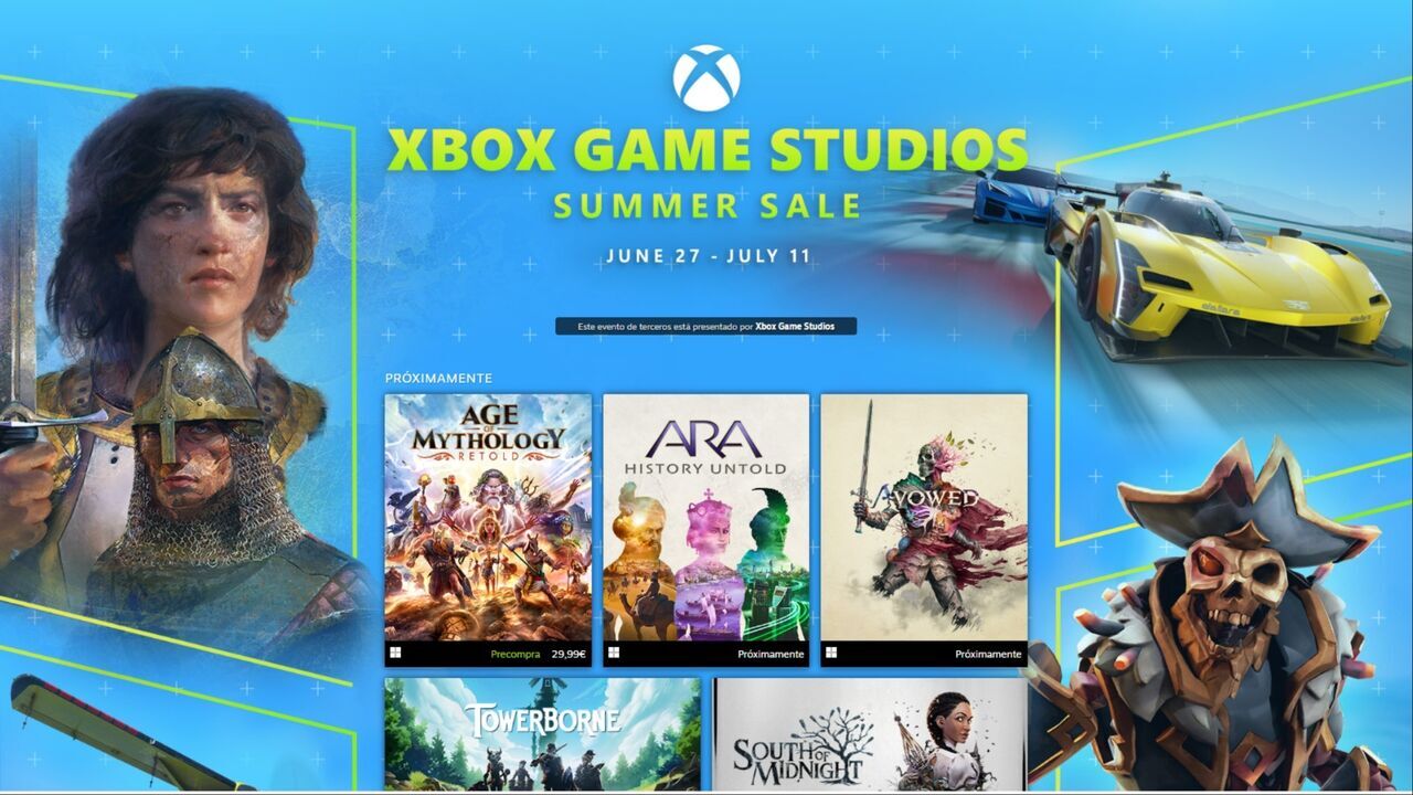 Consigue los juegos de Xbox para PC con descuentos de hasta el 75 % en las Rebajas de Verano de Steam