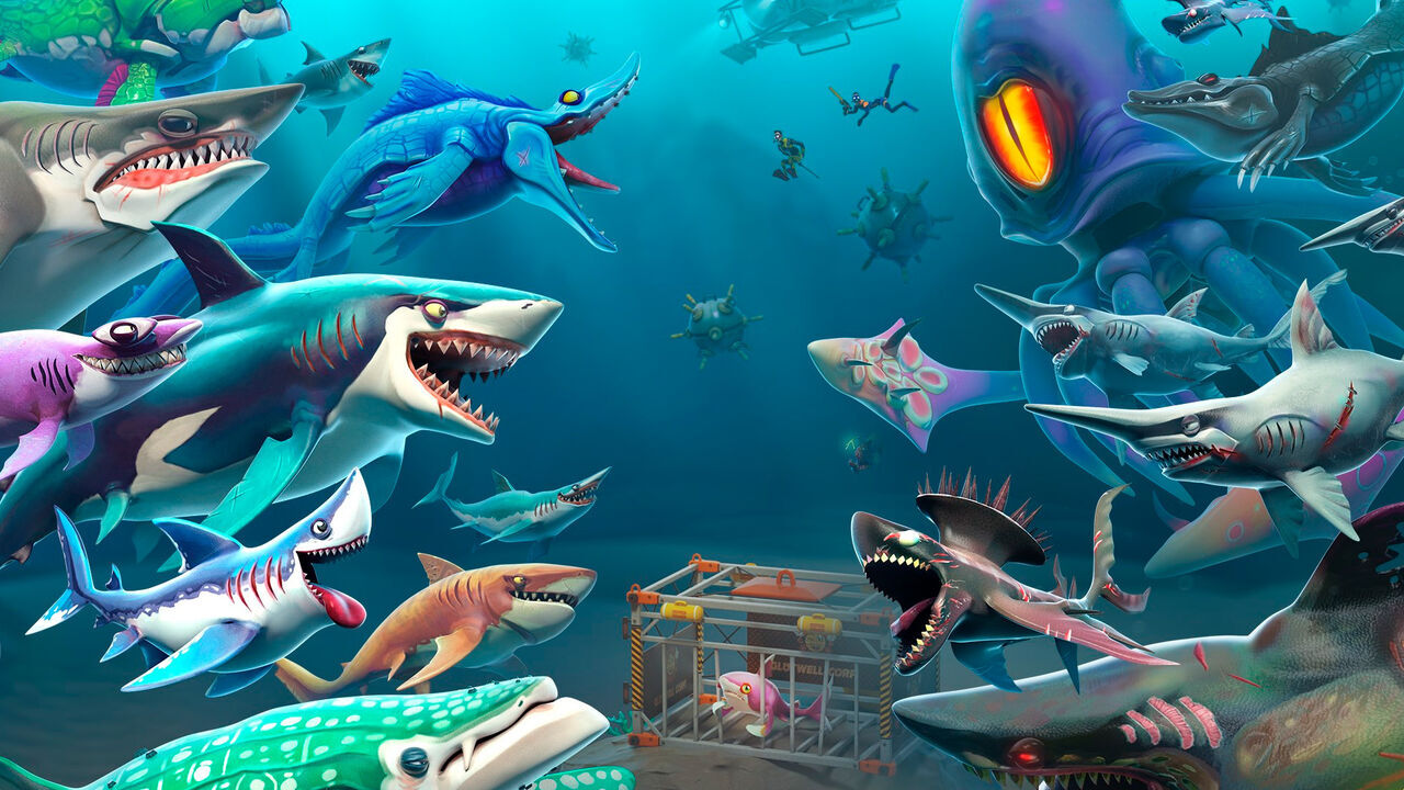 Saga de videojuegos Hungry Shark