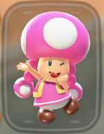 Mario Kart World - Personaje jugable Toadette