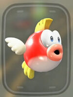 Mario Kart World - Personaje jugable Cheep Cheep