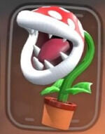 Mario Kart World - Personaje jugable Planta Piraña