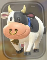 Mario Kart World - Personaje jugable Vaca