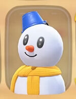 Mario Kart World - Personaje jugable Muñeco de nieve