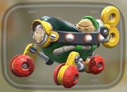 Mario Kart World - Vehículo secreto Mecatriciclo