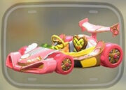 Mario Kart World - Vehículo secreto Corazón Regio