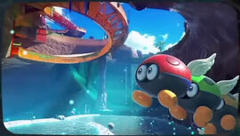 Mario Kart World - Circuito Gruta Diente de León de la Copa Hoja