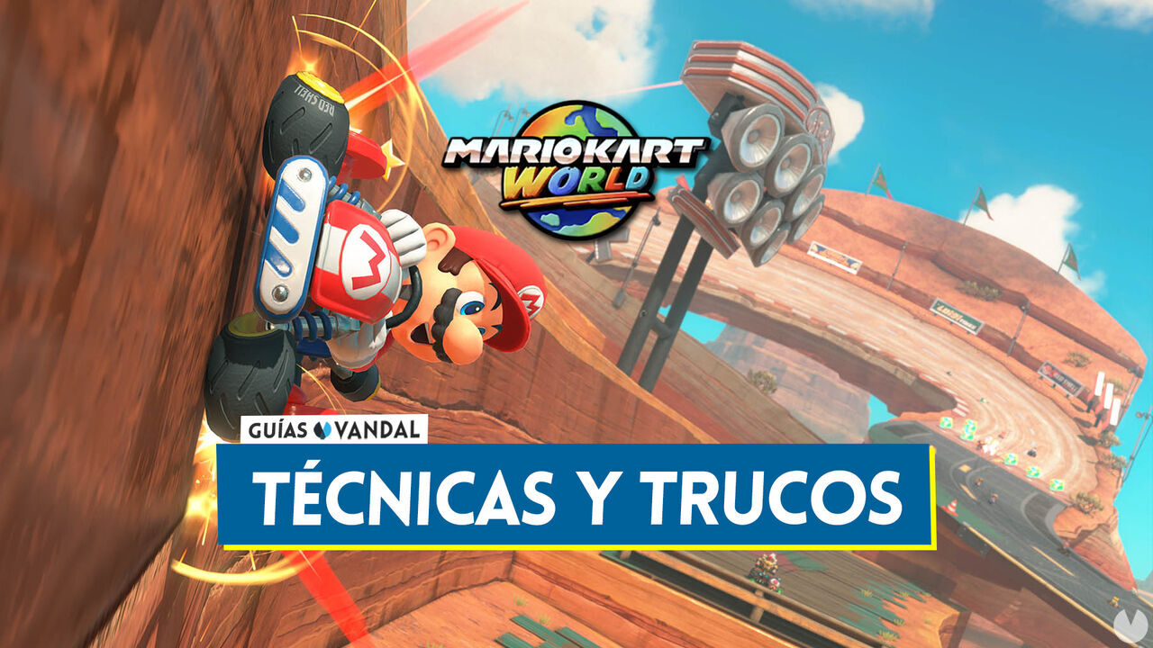 Tcnicas en Mario Kart World: Los mejores trucos ocultos y consejos para ganar - Mario Kart World