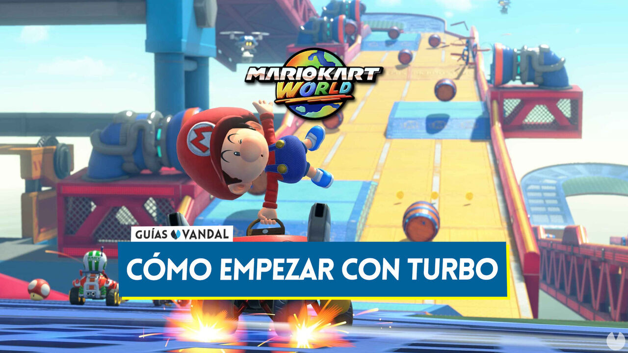 Mario Kart World: Cmo salir con el turbo al empezar las carreras para tener ventaja - Mario Kart World
