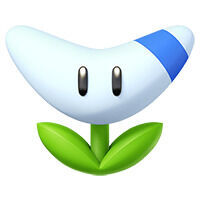 Mario Kart World - Detalles del objeto Flor boomerang