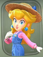 Mario Kart World - Traje Peach Granjera