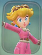 Mario Kart World - Traje Peach Aviadora
