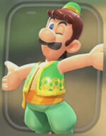Mario Kart World - Traje Luigi Oasis