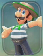 Mario Kart World - Traje Luigi Gondolero