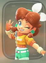 Mario Kart World - Traje Daisy Trotamundos