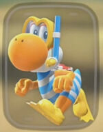 Mario Kart World - Traje Yoshi Traje de baño