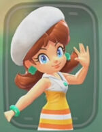Mario Kart World - Traje Daisy Vacaciones