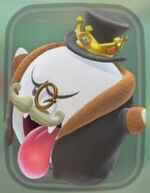 Mario Kart World - Traje Rey Boo Aristócrata