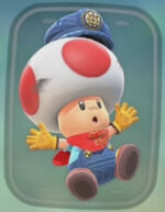 Mario Kart World - Traje Toad Maquinista