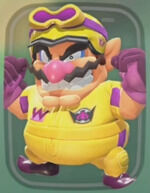 Mario Kart World - Traje Wario Piloto pro