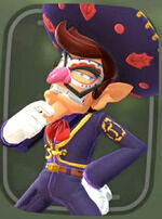 Mario Kart World - Traje Waluigi Mariachi