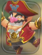 Mario Kart World - Traje Wario Pirata