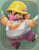 Mario Kart World - Traje Wario Obrero