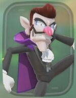 Mario Kart World - Traje Waluigi Vampiro