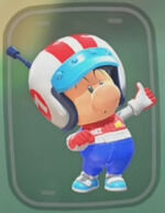 Mario Kart World - Traje Bebé Mario Piloto pro