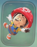 Mario Kart World - Traje Bebé Mario Obrero